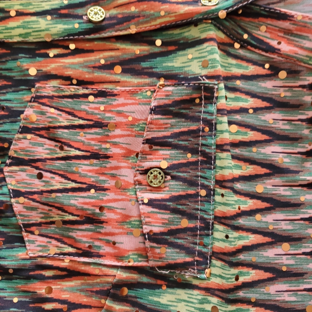 Patterned Blouse - Picture 4 of 4